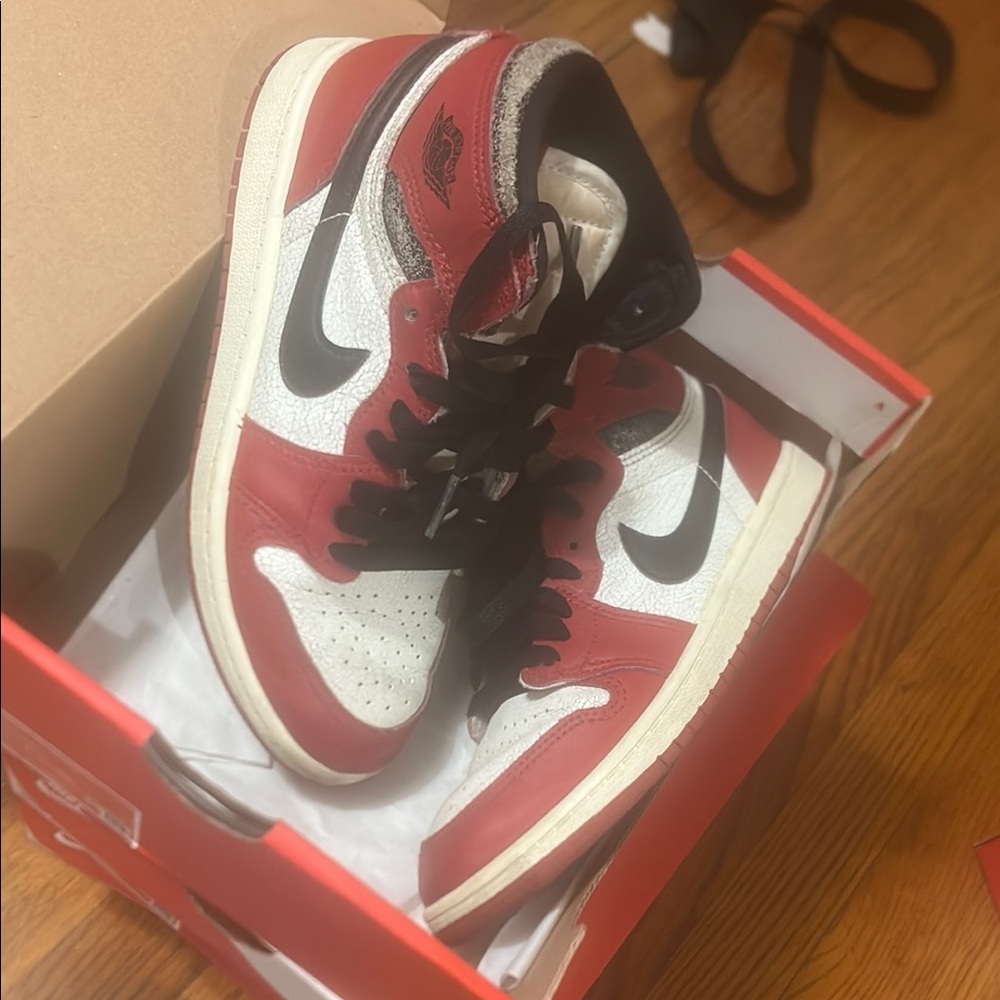 Nike Kids Sneakers Red and White